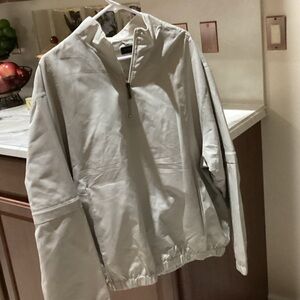 George Men's Light Gray Windbreaker
